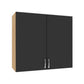 Double Door Wall Cabinet 30" H