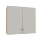 Double Door Wall Cabinet 30" H
