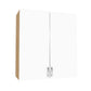 Wall Double Door Cabinet 36" H