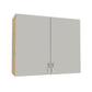 Double Door Wall Cabinet 30" H