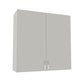 Wall Double Door Cabinet 36" H