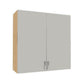 Wall Double Door Cabinet 36" H