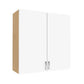 Wall Double Door Cabinet 36" H