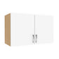 Wall Stove Cabinet 18" H