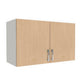 Wall Stove Cabinet 18" H