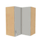 Corner 90 Degree Wall Cabinet 30" and 36"