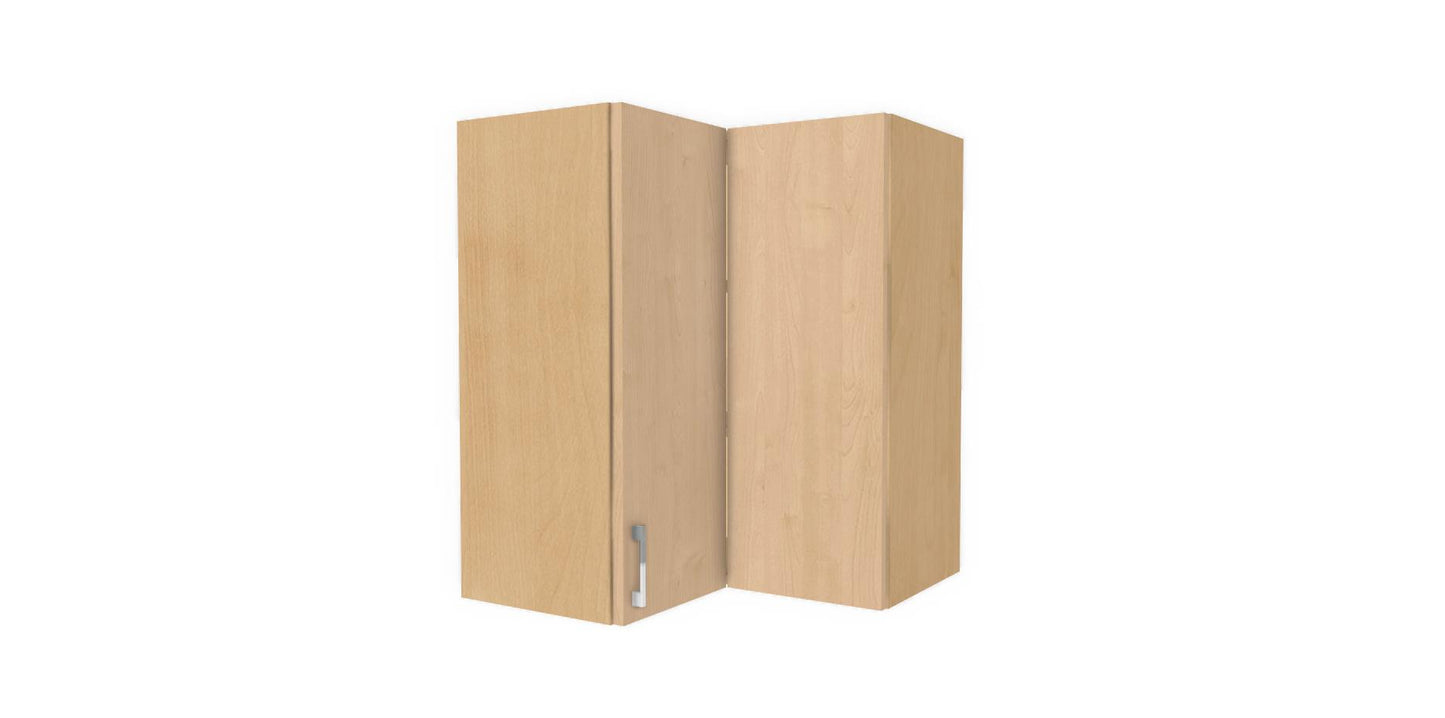Corner 90 Degree Wall Cabinet 30" and 36"