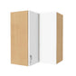 Corner 90 Degree Wall Cabinet 30" and 36"