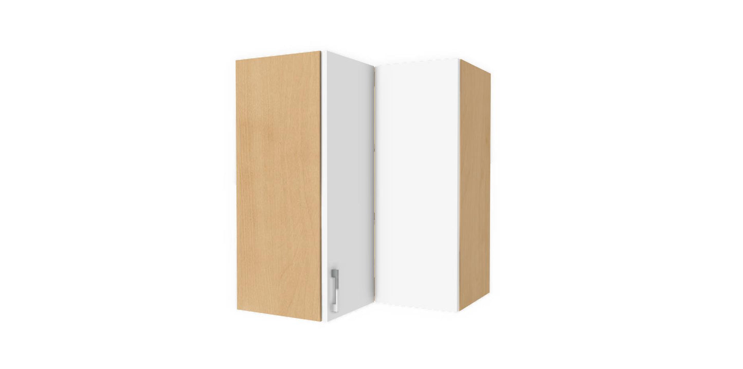 Corner 90 Degree Wall Cabinet 30" and 36"