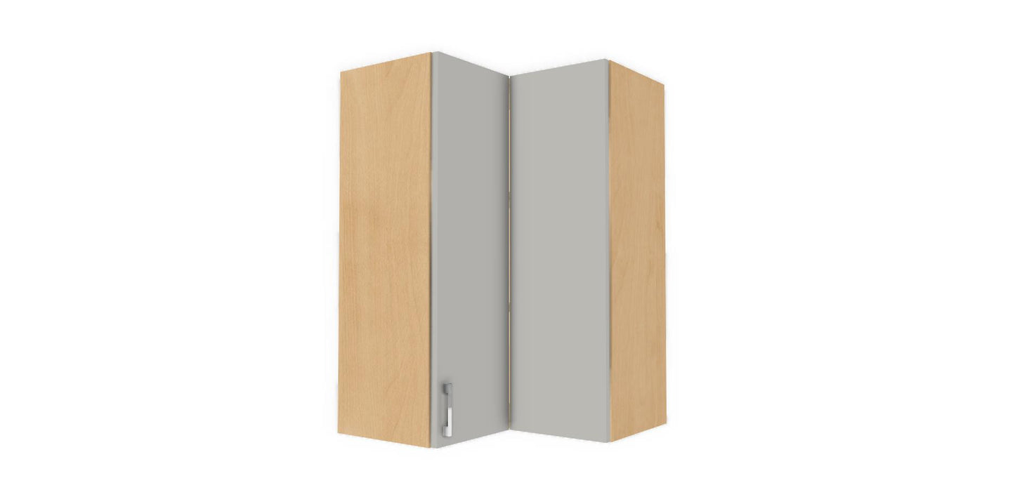 Corner 90 Degree Wall Cabinet 30" and 36"