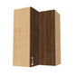 Corner 90 Degree Wall Cabinet 30" and 36"