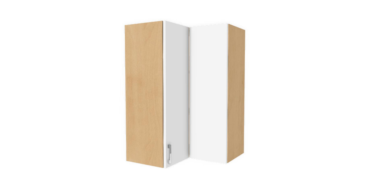 Corner 90 Degree Wall Cabinet 30" and 36"